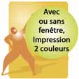Enveloppes avec/sans fenetre 2c